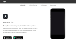 Desktop Screenshot of hudwayapp.com